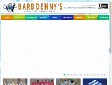 Tablet Screenshot of barbdennys.com